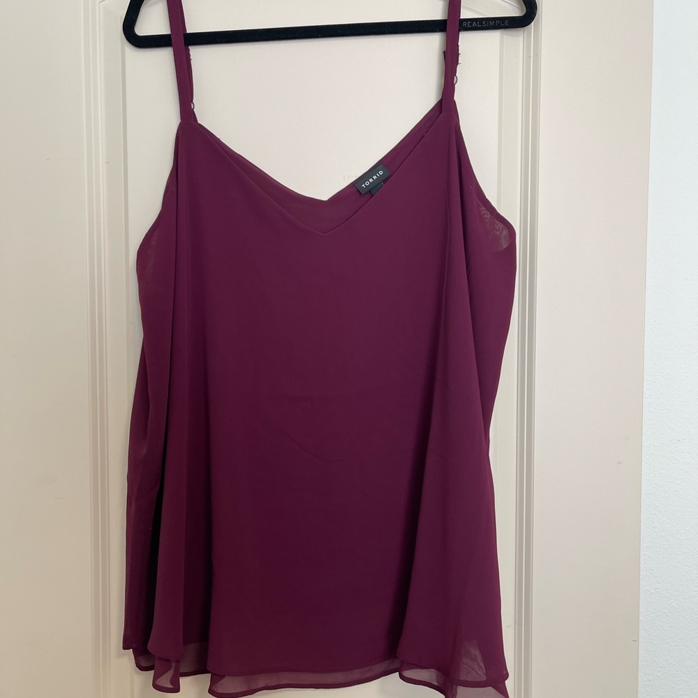 Torrid Women's Burgundy Cami Top